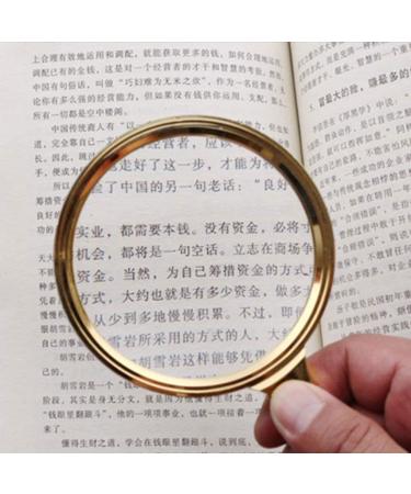 Magnifying Glasses Vision aids Hand-held Magnifying Glass Elderly Read Professional Optical Electronic Repair Children's Portable HD Magnifying Glass Stationery Office Supplies 1PCS Journey - Buy Online on GoSupps.com
