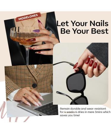 Modelones Gel Nail Polish 36 Colors Christmas Nude Brown Gel Polish with Glossy & Matte Top Coat Base Coat Starter Kit Soak Off U V Gel Nail Kit Nail Art Starter Kit Beauty Gifts Set Box - Buy Online on GoSupps.com