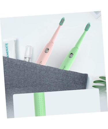 FRCOLOR Electric Vibration Toothbrush - 5 Speed USB Charging Pink | International Shipping Available - Buy Online on GoSupps.com