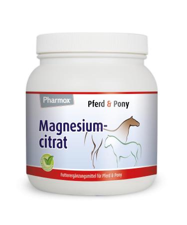Pharmox Horse & Pony Magnesium Citrate 1500 g 100 pure magnesium citrate without additives 1500 grams - Buy Online on GoSupps.com
