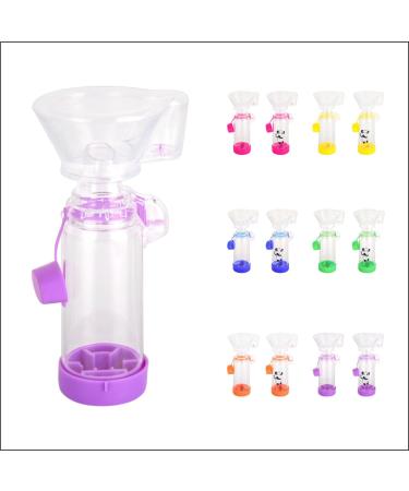 Soft Silicone Spacers for Adults and Kids - Fun and Colorful Nessi OTC Spacer (Kids-Purple)