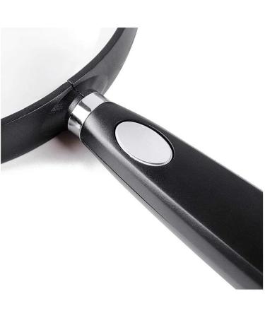 Handheld Magnifier Glasses Old Man Reading HD Gift 6X Glass for Read Books Newspaper Maps Needlework Soldering Repair Black Made in China - Buy Online on GoSupps.com