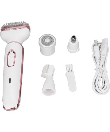 4-in-1 Electric Shaver for Women - Pain-Free Smooth Skin & Cleaning Brush | Best International Shipping - Buy Online on GoSupps.com