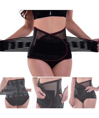 ZWEBY Large size 3xl-5XL adjustable double pull lumbar support Lower Waist Back Belt Brace Pain Relief BreatAdhable mesh design lumbar vertebrae Adjustable support belts (2xL) XXL