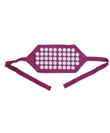 Zerodi's body orthoses and protective equipment acupressure belt relaxing stress relief cotton fabric ABS acupressure cap mat in flower shape for personal care at home