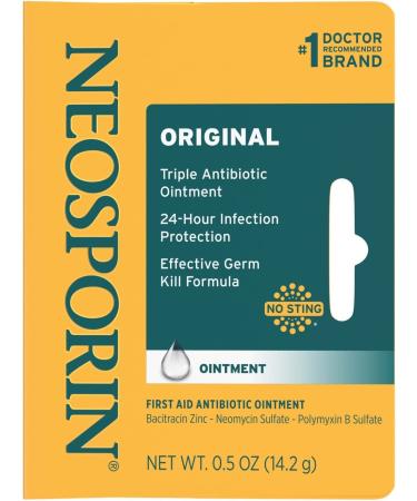 Neosporin Antibiotic Original Ointment 0.50 oz (Pack of 3)