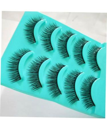 FOMIYES 5 Pairs Thick False Eyelashes Fluffy Fake Eyelashes Dramatic Eyelashes Cross False Eyelashes Magnetic Eyelashes False Lashes False Eyelashes Magnetic Fake Lashes 3D Extend Natural - Buy Online on GoSupps.com