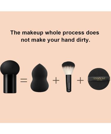 Mushroom Head Air Cushion CC Cream Set - Long Lasting Nude Matte Concealer & Foundation Waterproof BB Cream High Coverage Makeup for Women - Buy Online on GoSupps.com