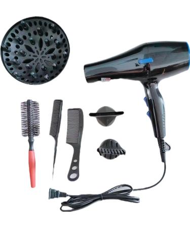 Hair Dryer Professional Salon Ionic Blow Dryer with Diffuser for Quick Drying and Styling - Lightweight Design