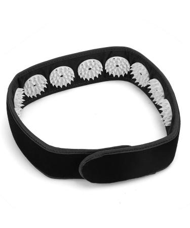 Acupressure-headband head massager Akupressur-headband for relaxation of the neck and head pain relief and muscle stress (black)