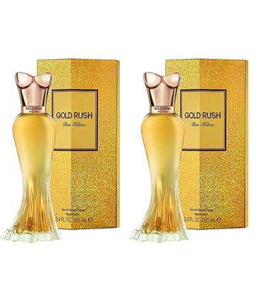 Paris Hilton Gold Rush Eau De Parfum Spray 3.4 Oz / 100 ml For Women (Pack of 2) 3.4 Fl Oz (Pack of 2)