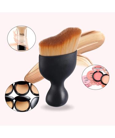 Makeup brush Soft Cosmetic brush Dense Foundation make-up brush Multifunctional beauty tools Vehicle mounted dust removal curve brush - Buy Online on GoSupps.com