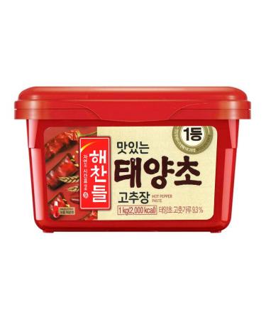 CJ Haechandle Gochujang Hot Red Chilli Pepper Paste Medium Hot in Tube 1kg