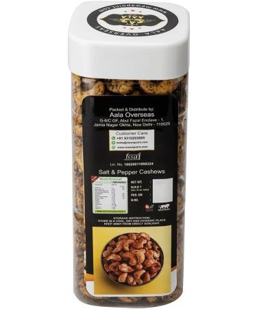 AALA Dry Fruits Roasted Black Pepper Spicy Masala Cashews | Kaju 500 gm - Buy Online on GoSupps.com