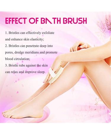 Onwon Dry Brushing Body Brush - Anti Cellulite Exfoliating Scrub for Smooth Skin, Lymphatic Drainage & Improved Circulation - Buy Online on GoSupps.com