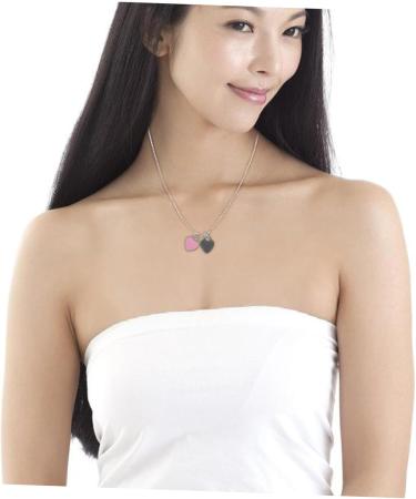 Yardenfun Double Heart Pendant Necklace Decor Necklaces A Necklace Fashion Plating Alloy - Buy Online on GoSupps.com