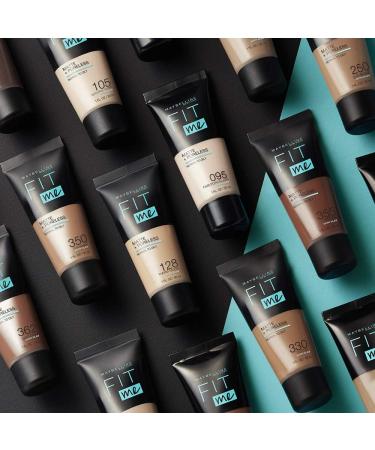 Maybelline New York liquid foundation Ton in Ton Fit me Matte and poreless color 376 chocolate nude - Buy Online on GoSupps.com