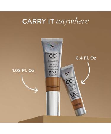 IT Cosmetics CC Cream SPF 50+ Medium 1.08 fl oz - Your Skin But Better - Buy Online on GoSupps.com
