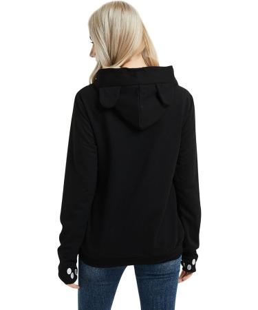 Shop Dresswel Women s Hooded Sweater & Dog Bag - Cozy Cat & Dog Hoodies for Pet Lovers - Buy Online on GoSupps.com