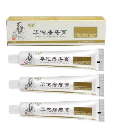 3PCS Chinese Herbal Hemorrhoids Cream—Hemorrhoids Ointment Cream for Hemmoroid Anus Prolapse Anal Fissure