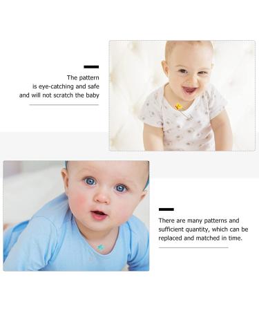 Toddmomy 10pcs Animal Safety Pins - Stainless Steel Diaper Pins for Kids & Infants - Locking Pin with Plastic Head - Baby Shower Party Favor (Random Color) - Buy Online on GoSupps.com