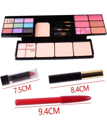 CHSEEO Multi-purpose Makeup Kit - All-in-One Pro Gift Set with Lip Gloss, Blush, and Eyeshadow Palette - Highly Pigmented Cosmetic Collection - Buy Online on GoSupps.com
