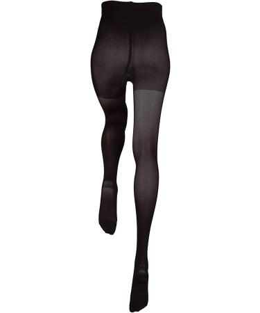 Truform 30-40 mmHg Sheer Compression Pantyhose - Women's Shaping Tights (Black, 20 Denier, Medium) - Buy Online on GoSupps.com