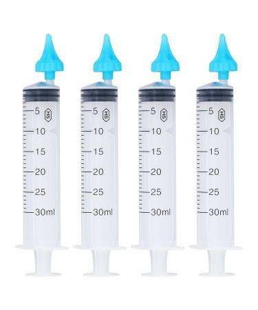 4Pcs 30ml Ear Wax Removal Syringe Earwax Cleaning Washer Children Adult Ear Wax Cleaner Remover Syringe Portable Ear Wax Flusher Ear Wax Removal Tool for Ear Cleaning Irrigation - Buy Online on GoSupps.com