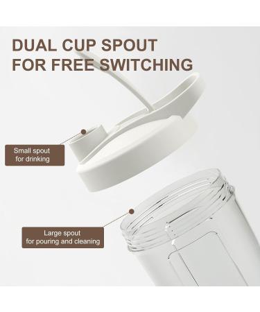 Electric Protein Shaker Bottle - Electric Protein Blender High Speed Clear Electric Shaker Bottle Multifunctional Automatic Rechargeable Blender Cup - Buy Online on GoSupps.com