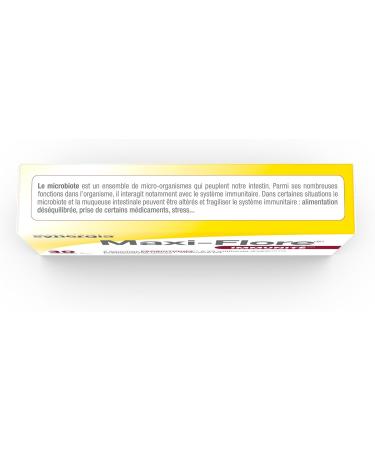 MAXI-FLORE 30 Comprim s | Renforce Les D fenses Immunitaires et pr vient les infections bact riennes | Complexe de ferments lactiques de nouvelle g n ration | Laboratoire SYNERGIA - Buy Online on GoSupps.com