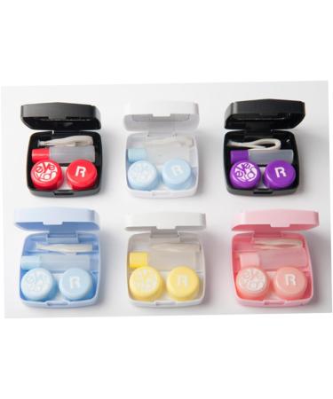 Solustre Contact Lens Container Set - Travel Lens Case & Organizer for Invisible Storage | Perfect for Lenses & Contacts - Buy Online on GoSupps.com