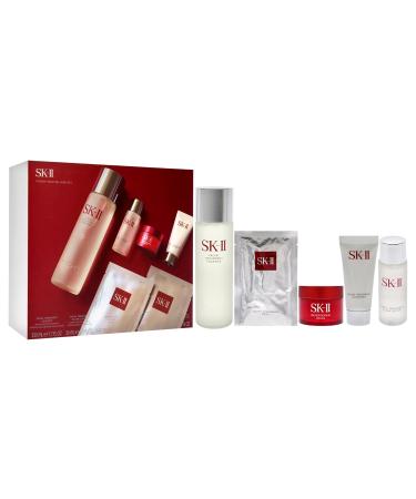 Buy SK-II Pitera 6-Piece Set - Cleanser Lotion Essence Cream & Masks | International Shipping Available - Buy Online on GoSupps.com