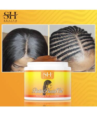 SEVICH Biotin Care Braid Gel - Extreme Hold & Repair Formula - 3.5Oz/100g - Buy Online on GoSupps.com