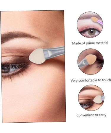 Housoutil 40pcs Latex Eye Shadow Stick Eyeshadow Double Sided Makeup Brush Cosmetic Brush Kit Suite - Buy Online on GoSupps.com