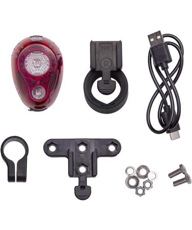 Planet Bike Rojo 100 USB Bike Tail Light - Bright and Rechargeable - Buy Online on GoSupps.com