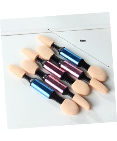 Mikinona Make Eye Shadow Brush 10pcs Women Makeup Brush Cosmetics Eye Shadow Brush Double Head Applicator Miss Blending Brush - Buy Online on GoSupps.com