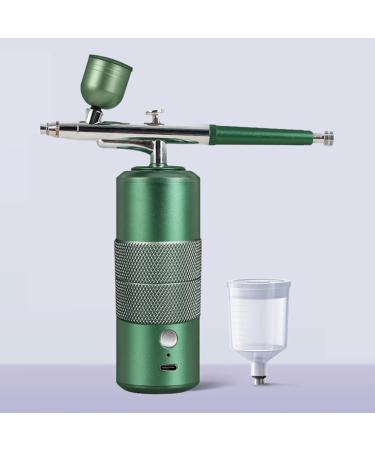 Injector Air Compressor Air Brush Paint Spray Guns Rechargeable for Craft Cake Fog Sprayer Green - Buy Online on GoSupps.com