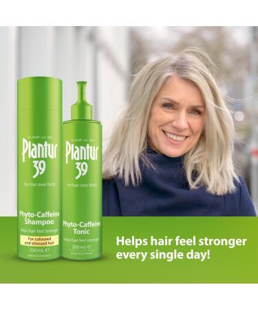 Plantur 39 Caffeine Shampoo 250ml for Coloured and Stressed Hair | Prevents Hair Loss | Supports Growth | Women's Hair Care | Made in Germany - Buy Online on GoSupps.com