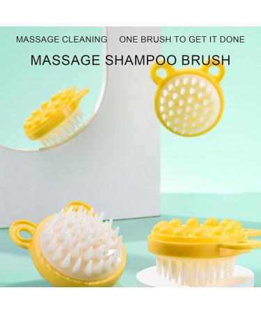 Ergonomic Silicone Hair Comb & Shampoo Brush | Portable Hair Massage Device for All Ages | Perfect Gift for Family - Buy Online on GoSupps.com