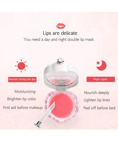 Lip Sleeping Mask Cherry Moisturizin Lip Mask Fall Winter Lip Care Balm for Lighten Lip Lines Repairing Anti Aging Anti-Wrinkle Nourishing 10g - Buy Online on GoSupps.com
