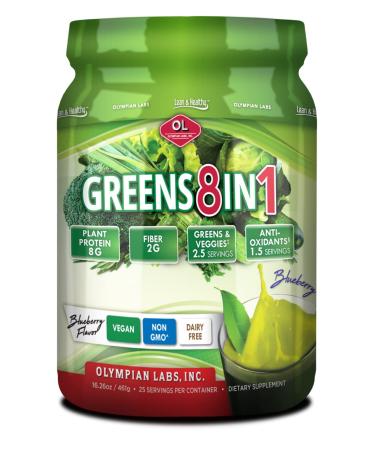 Olympian Lab Greens Protein 8 In 1 388 Gram 461 g