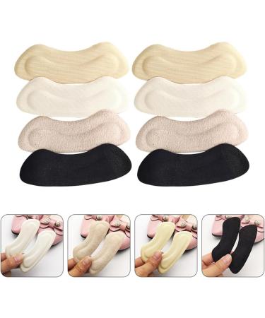 FOMIYES 4 Pairs Anti-Wear Heel Stickers - Reusable Self-Adhesive Cushions for High Heels | Durable Half Size Pads - Buy Online on GoSupps.com