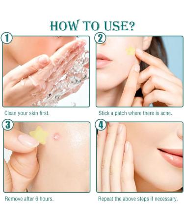 Star-Shaped Pimple Patch Small Hydrocolloid Acne Stickers Comfortable Acne Absorbing Cover Patch for Face Back Acne Dots Blemish Pimples Whiteheads 112 Patches - Buy Online on GoSupps.com