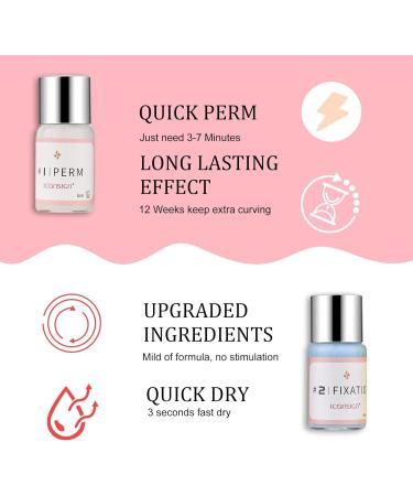 Amself Eyelash Lifting Set | Professional Semi-Permanent Lash Perm Kit for DIY & Salon Use - Perfect Eyelash Wave - Buy Online on GoSupps.com