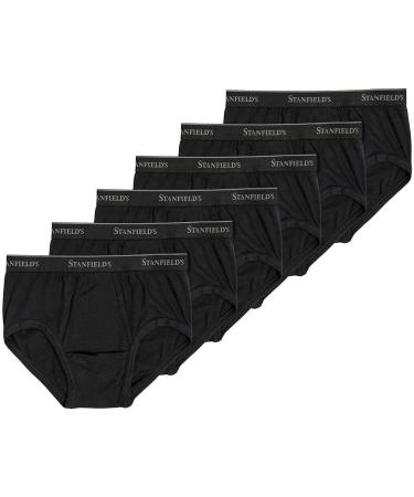 Stanfields Men s Briefs 6-Pack (Black Large) - Buy Online on GoSupps.com