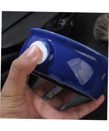 Angoily 1st Ride Razor Shell Soap Bowl - Ceramic Shaving Cup for Perfect Foam | Ancient Design Shaving Bowl & Soap Container - Buy Online on GoSupps.com