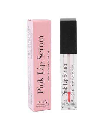 Fyearfly Moisturizing Lip Shine Oil Lip Gloss Oil 0.2 Ounce Clear Plumping Changing Blush Dual-Use Moisturizing Skincare