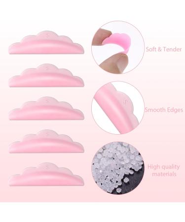 50 Pieces Silicone Lash Lift Rods & Pads | Reusable Eyelash Shields for Perm Curls | Essential Eyelash Makeup Tool - Buy Online on GoSupps.com