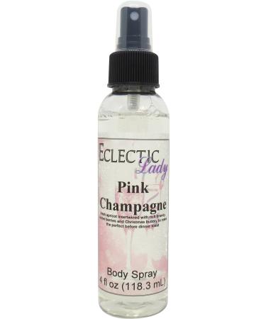 Pink Champagne Body Spray (Double Strength) 16 ounces Body Mist for Women with Clean Light & Gentle Fragrance Long Lasting Perfume with Comforting Scent for Men & Women Cologne with Soft Subtle 16 Fluid Ounces (Double Strength)