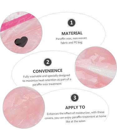 minkissy 2 Pairs Wax Gloves Spa Moisturizing Accessory Foot Hand Covers Beauty Hand Wax Cover Foot Spa Kit Wax Feet Cover Foot Protector Non-woven Fabric Comfortable - Buy Online on GoSupps.com